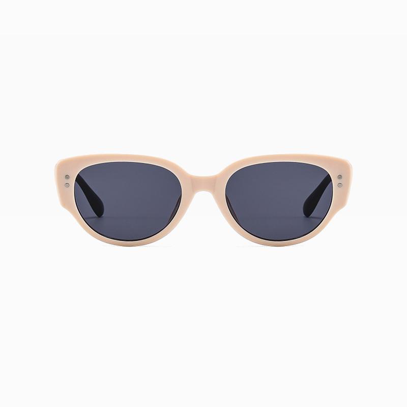 White cat eye sunglasses Internet celebrity sunglasses new ins European and American spice girls style style photo female tide senior