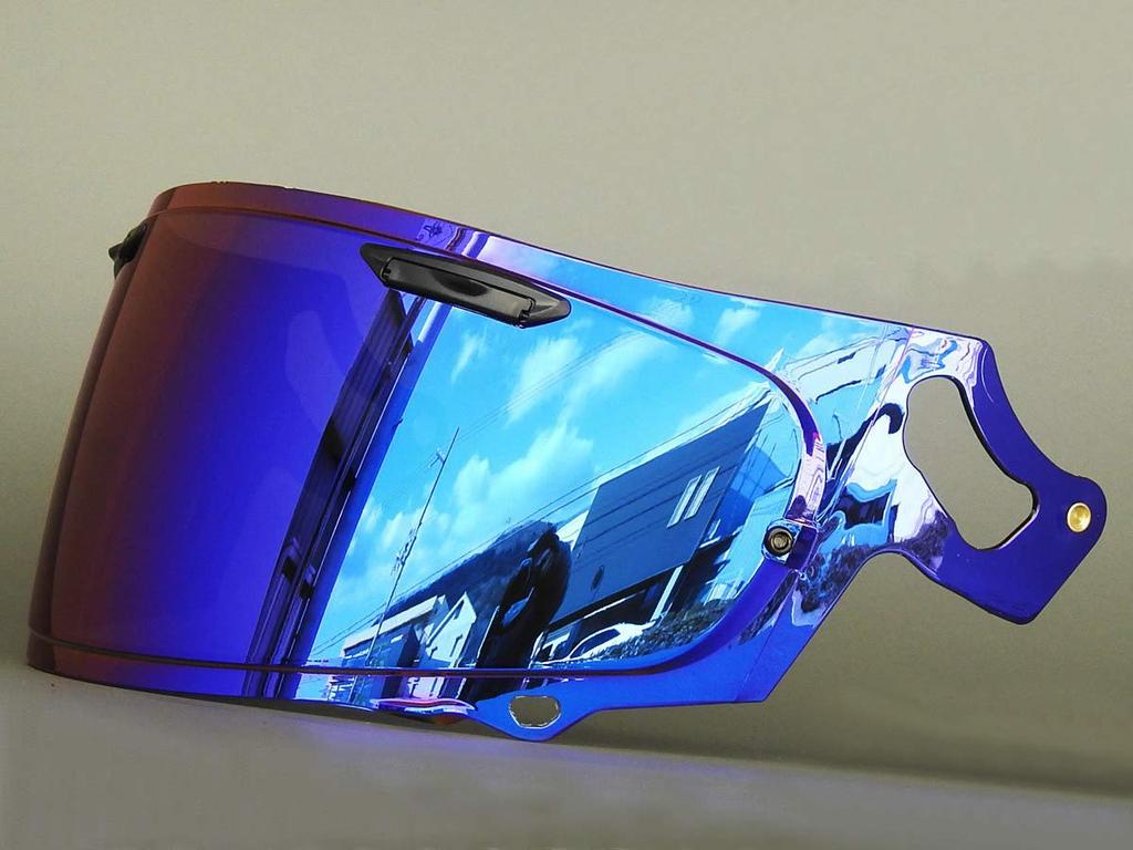 RXP VAS-V MV Совместимый Синий/Темно-дымчатый Зеркальный Щиток Внешний Продукт Arai Alai VAS-V MV