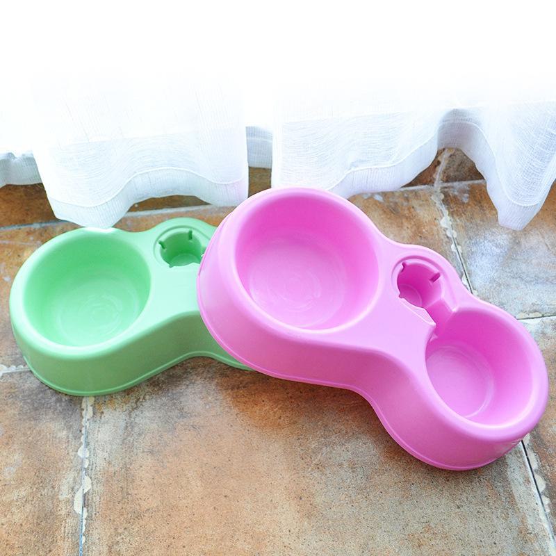 Автоматическая кормушка для домашних животных двойного назначения: Миска для собак и диспенсер для воды (Не включает бутылку с кормом для собак)