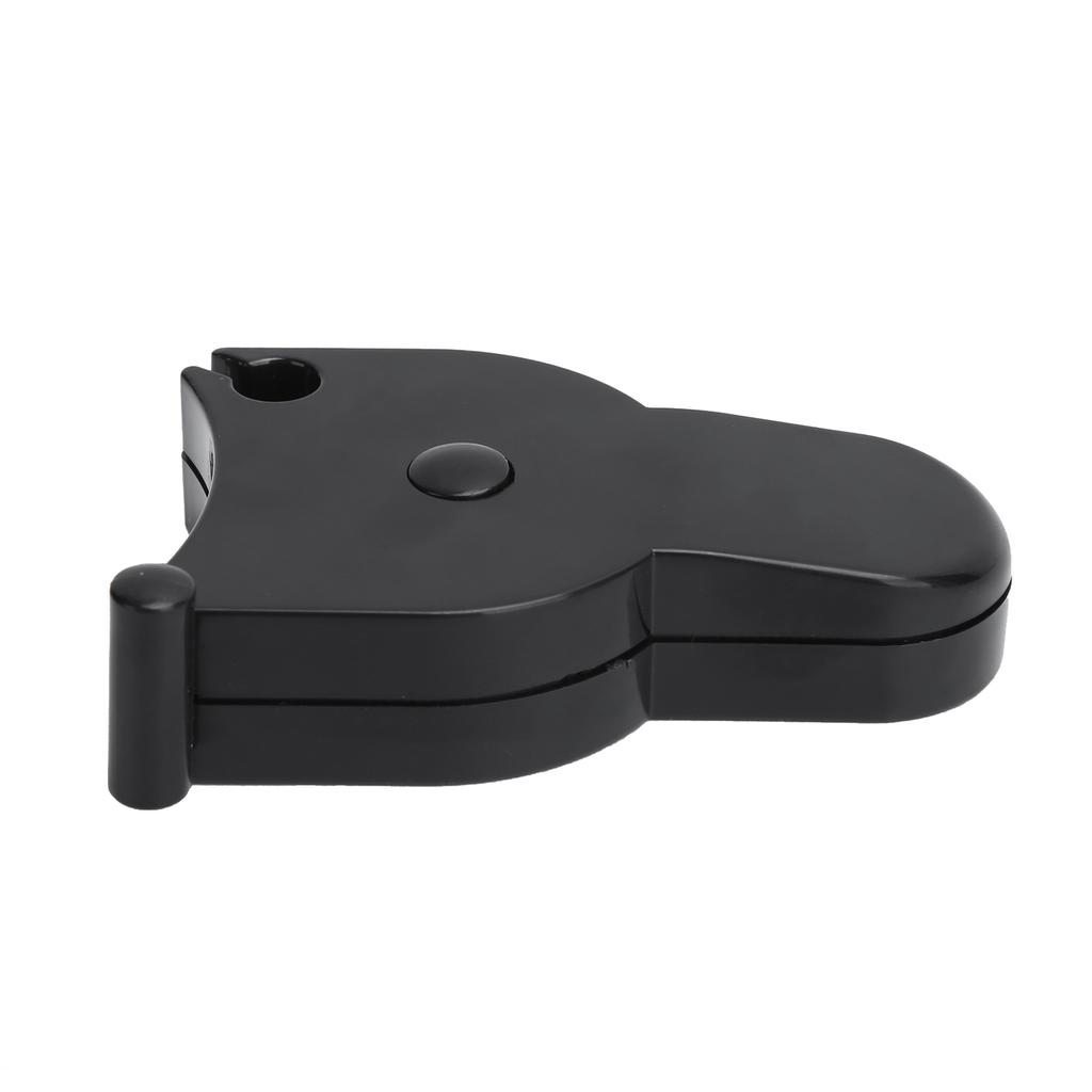 150cm   60in Body Waist Measuring Tape Accurate Head Hips Legs Retractable Measure Tape Black