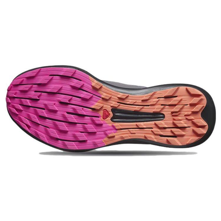 SALOMON Кроссовки женские Pulsar Trail Pro 2 Plum Kitten Pink Glow Серый Черный L47385300