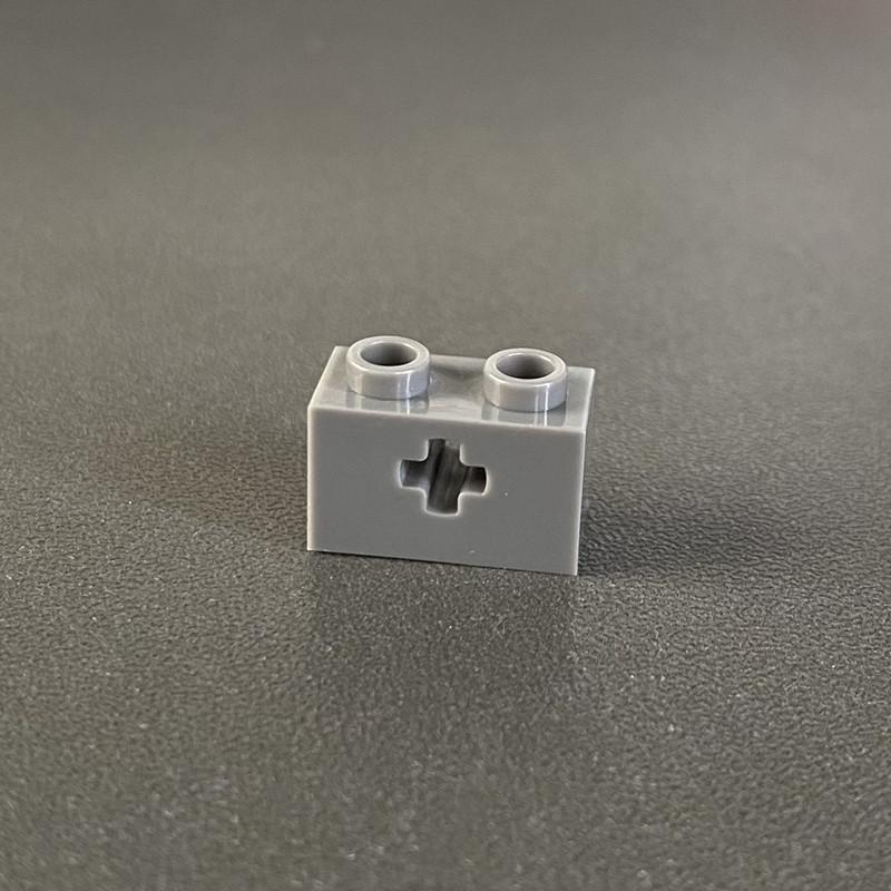 Совместимый строительный блок 32064, кирпич с отверстием, запасные части для строительного блока технологического оборудования, 1X2, отверстие для вала, ударяющее, высокое, кирпичное отверстие, балка