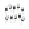 10 шт. DIY Аксессуары Новый Черный IRFZ44N IRFZ44 Силовой MOSFET Прямая вставка TO-220 Транзисторы
