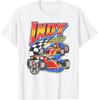 Футболка Indy 500 1991 Willy T Ribbs & Davy Hamilton Race Ретро-стиль