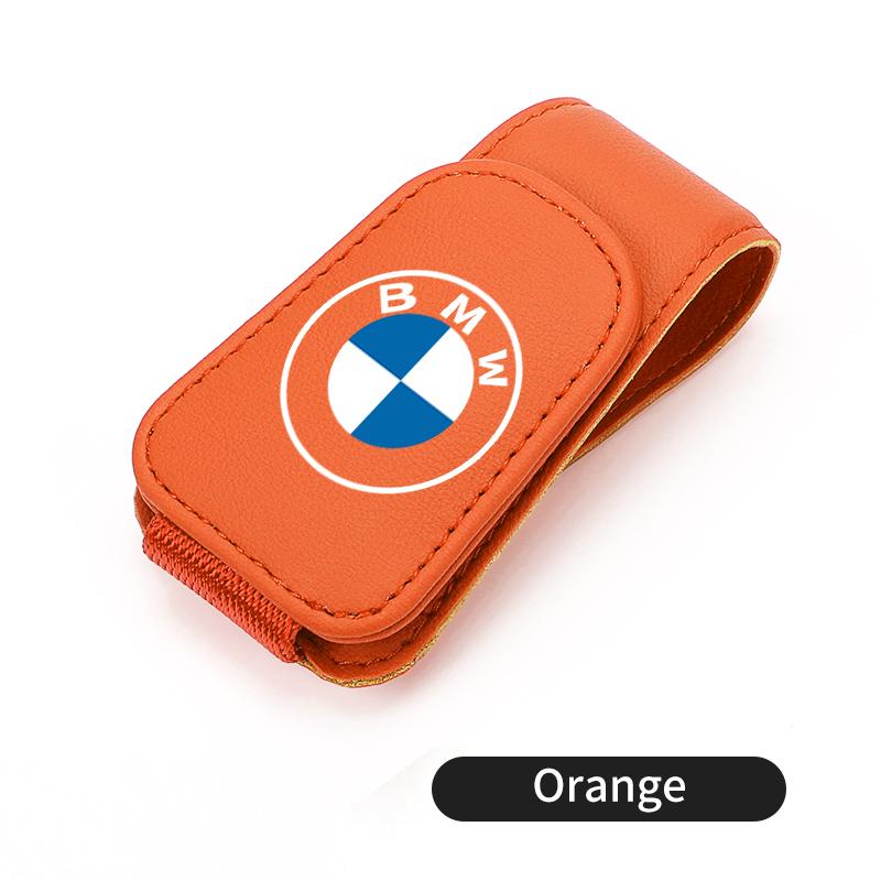 BBJT8 Magnetic Car Glasses Holder Sunshade Platep Card Ticket Clip For BMW G30 G20 M3 M5 E91 E92 E93 E36 E70 X3 X4 X5 X1 E39 F30