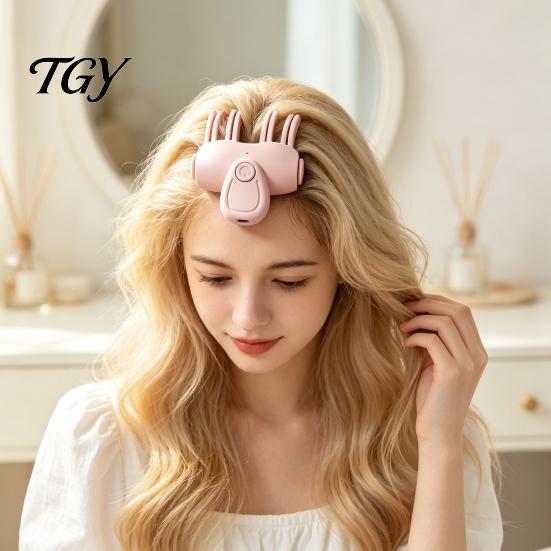 Cordless Hair Styling Clip Heated Volumizing Root Lift Clip, 2 Temperature Adjustable Fine Flat Wireless Lifter Comb, Electric for Men Women Salon