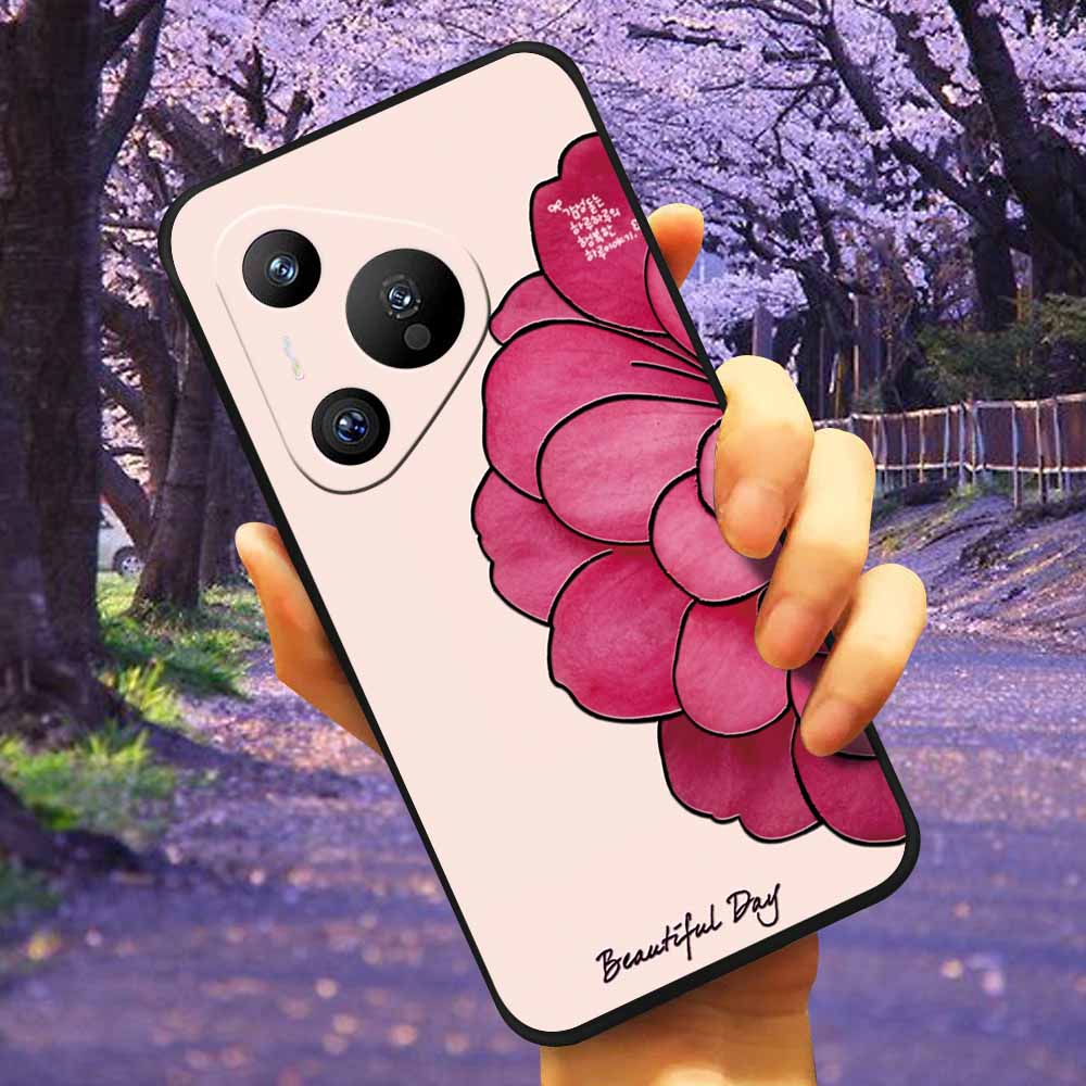 Чехол для Huawei Pura 70 с тиснением Сова 3D Рельефный Силиконовый Мягкий Задний Чехол для Huawei Pura 70Pro+ Чехол 70 pro 70 Ultra Оболочка С рисунком