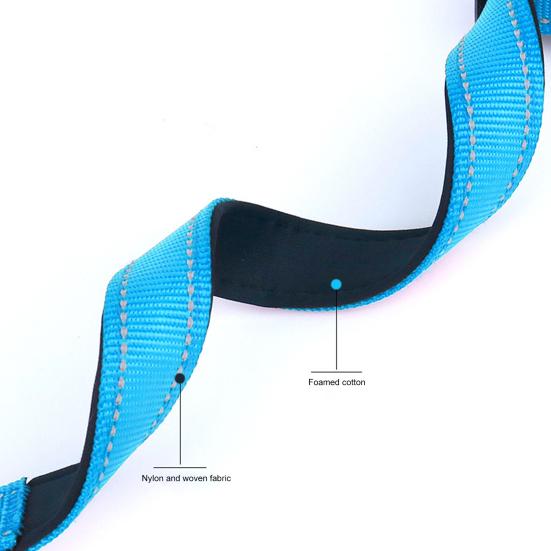 Прочная пряжка застежка 5 цветов ремешок для шеи питомца светоотражающий нейлоновый ошейник для собак для маленьких средних собак