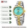 OFNS Классические женские высококачественные повседневные роскошные кварцевые наручные часы, римские цифры, дизайн с шипами, для работы и повседневной носки, водонепроницаемые.