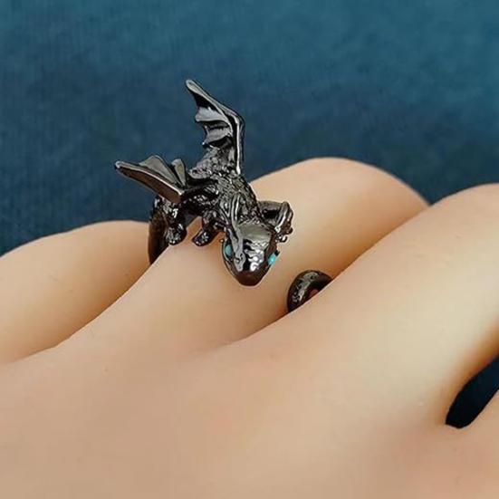 Кольца для натяжения ниток Dragon Crochet Регулируемые кольца для вязания крючком с металлическими спиральными маркерами петель Кольцо-держатель пряжи Dragon с коробкой для хранения