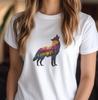 Wolf Tee for Nature Lovers, Hikers - Unisex Jersey Short Sleeve Shirt, Wildlife T-Shirt, Outdoor Adventure Top, Wilderness Apparel, Animal