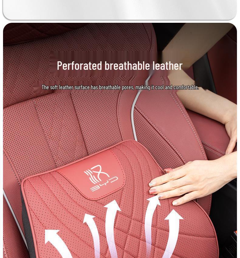 Подголовник и поясничная поддержка BYD Han: Подушка для защиты шеи для версий DMi, DMp и EV
