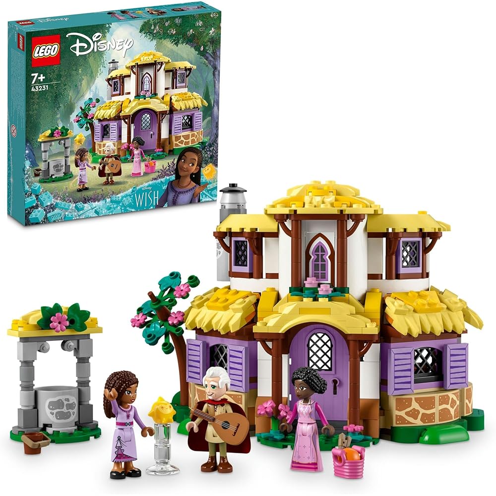 LEGO Disney Princess Arendelle Cottage Building Set 43231 Toy for Girls Age 7 and Up