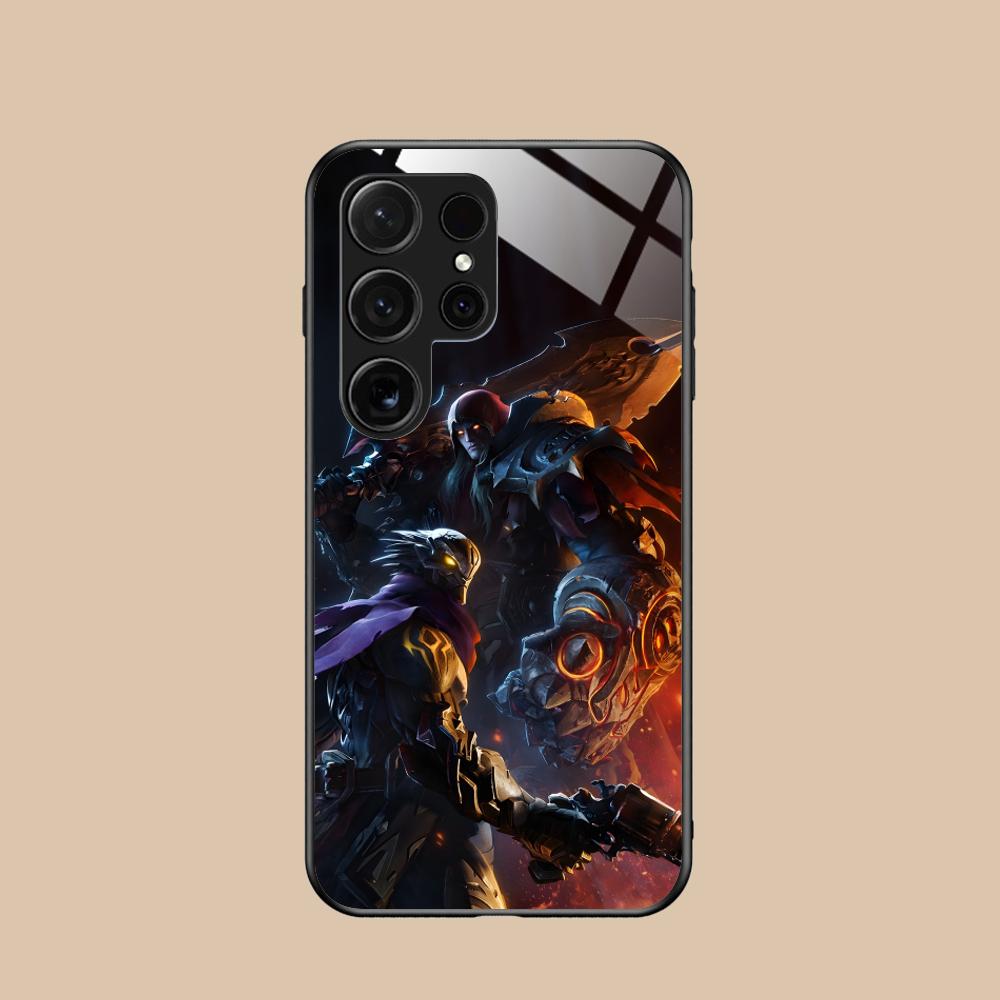 Игровой чехол Darksiders для мобильного телефона Samsung Galaxy S26 S25 S24 S23 S22 S21 S20 Note20 Plus FE Ultra Стеклянный Цветной Чехол Чехол