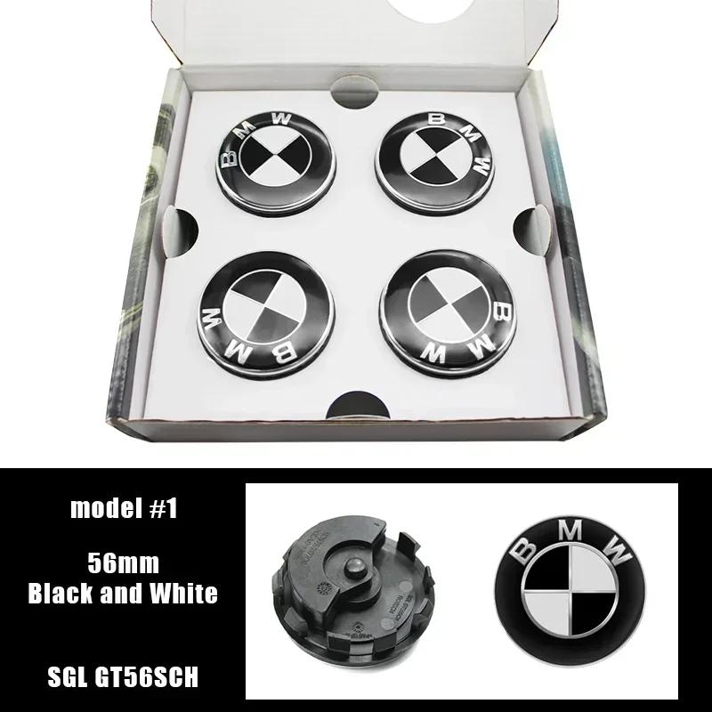 ELRA6 70% Hot 4P 56mm 68mm Floating Wheel Center Caps For BMW G11 G12 G30 G31 G32 G38 G01 G08 G02 G05 F45 F46 F52 F48 F49 F39 Auto Ac