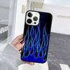 Модный Чехол для Телефона с Рисунком Пламени Для iPhone 17 Air 15 16 Чехол 11 13 14 Pro Max 12 Plus Max Fundas