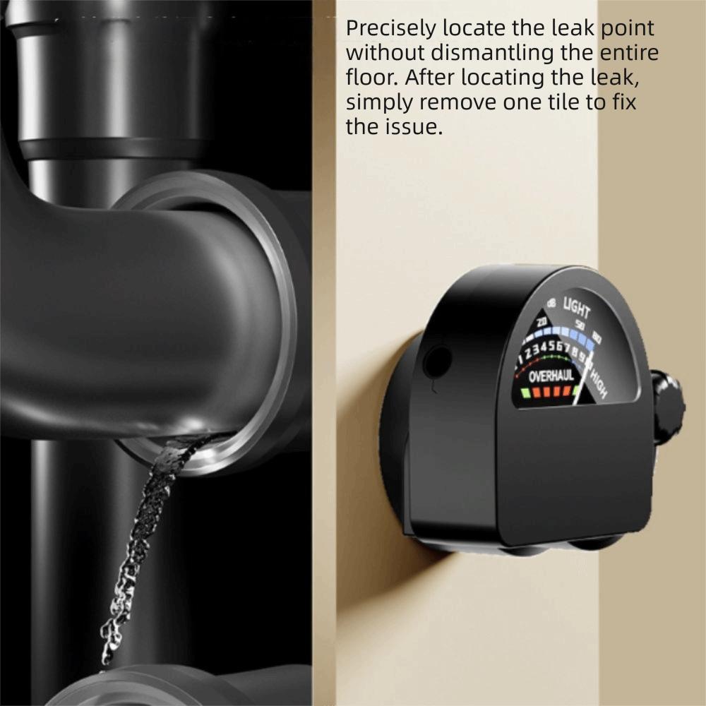 Portable Display Water Leak Detection High Sensitivity Pipe Leak Detector Pipe Detection