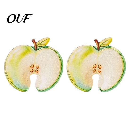 Soft Wood Pulp Sponges 2PCS Cute Fruit Dishwashing Sponges, Natural Cellulose Kitchen Sink Cleaning Supplies Scrubber, Non-scratch Sponge for