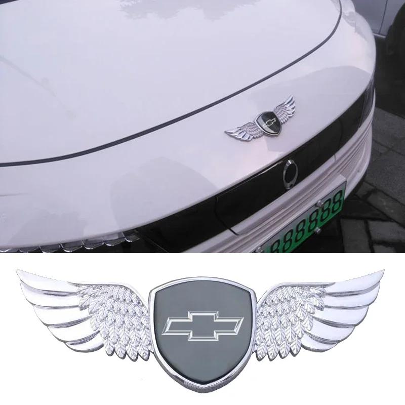 AABJW1 для Chevrolet 3D Крылья Наклейка на капот автомобиля Эмблема на задний багажник AVEO Blazer CAPTIVA CRUZE IMPALA LACETTI MALIBU SPARK