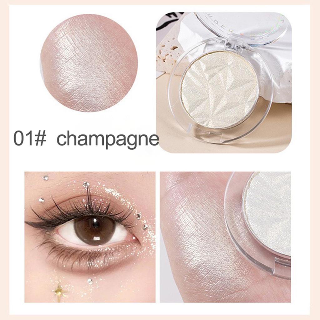 Палитра хайлайтеров Shimmer Diamond Glow с двумя сияющими оттенками для естественного, luminous финиша