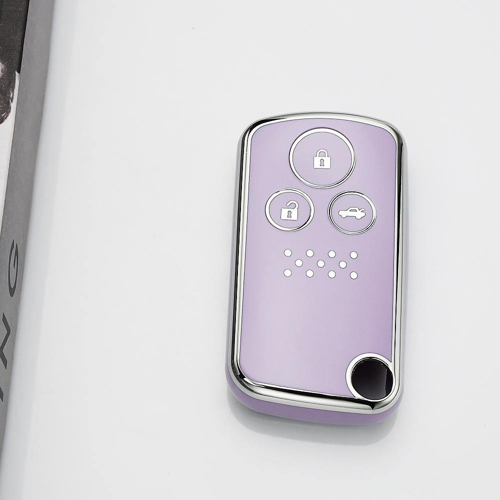 Для Honda Freed Spike Step WGN RG1 Spada CRZ CRV Fit Shuttle Fried Чехол-держатель из ТПУ Чехол для брелока автомобиля Аксессуары