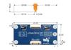 Weixue 13.3" e-Paper Display, 960x680, SPI Interface, Optional Module.