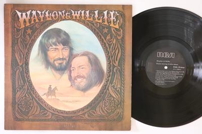 LP Пластинка WAYLON JENNINGS, WILLIE NELSON - Waylon & Willie AFL12686 RCA VICTOR 1978 США Кантри Б/У