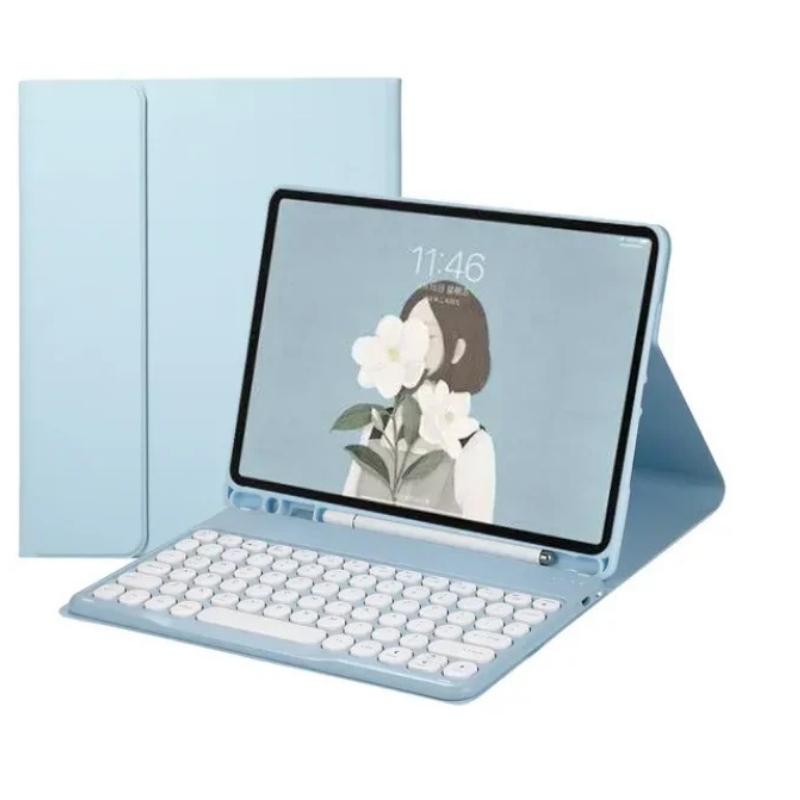 Tablets Keyboard Cover for IPad Pro 11 M4 2024 Bluetooth Keyboard Case Teclado for IPad Pro 11 2024 M4 Stand Case Funda