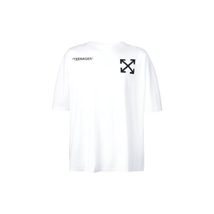 Off-White SS19 Teenager Back Oversize Mens Logo Men's OMAA066S191850350188