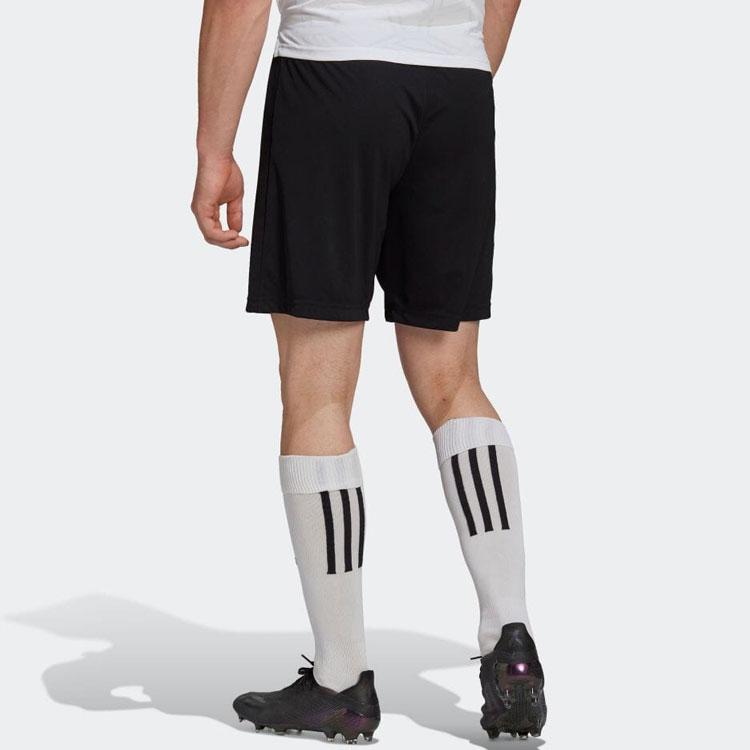 adidas Прямые повседневные шорты с однотонным логотипом и принтом, мужские брюки черного цвета H57504