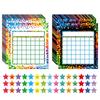 30 Sheets, 1500 Star Stickers, Student Classroom Props, Teaching Incentive Cards, Children's Collection Stamps, Reward Charts