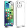 IPhone 14 12 11 13 Pro Max uchun shaffof telefon g'ilofi iPhone 13 Mini X XS Max XR 8 7 14 Plus SE uchun silikon yumshoq qopqoq orqa qopqoq