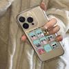Ketnipz маленький розовый боб Чехол для телефона для iPhone 17 16 15 14 13 12 Mini Air Pro Max X XR XSMax 7 8 Plus Прозрачная мягкая задняя крышка
