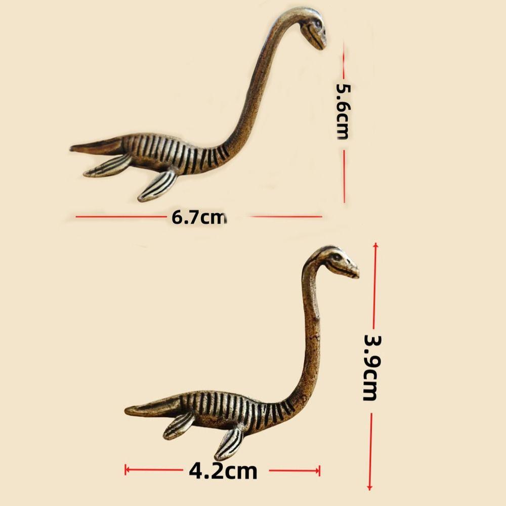 Collectible Loch Ness Monster Figurines Antique Finish Animal Sculpture Home Decor