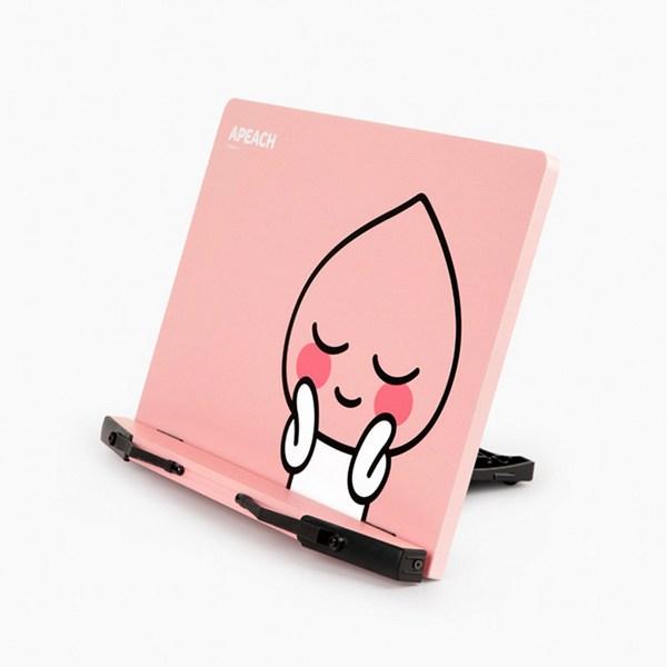 Kakao Friends 1-ярусная подставка для чтения, Apeach, лучший персонаж Кореи