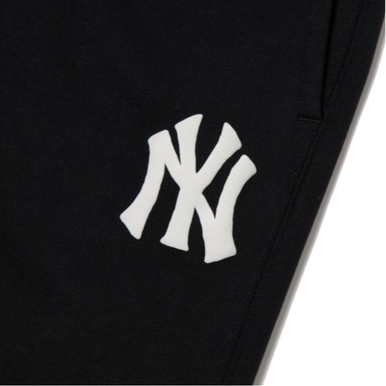 MLB Нью-Йорк Янкис Логотип Принт Повседневные Трикотажные Спортивные Штаны Джоггеры Унисекс Черный 3APTL0114-50BKS