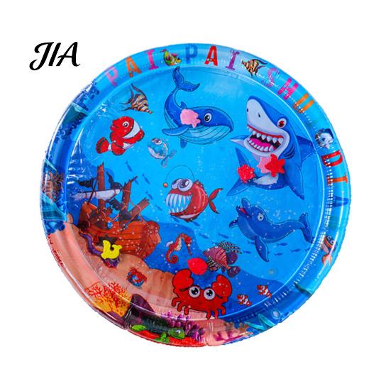 BPA-free Water Activity Center Inflatable Splash Pad for Toddlers, Thickened PVC Outdoor Sprinkler Play Sensory Stimulation Toy Babies Mat Babies,