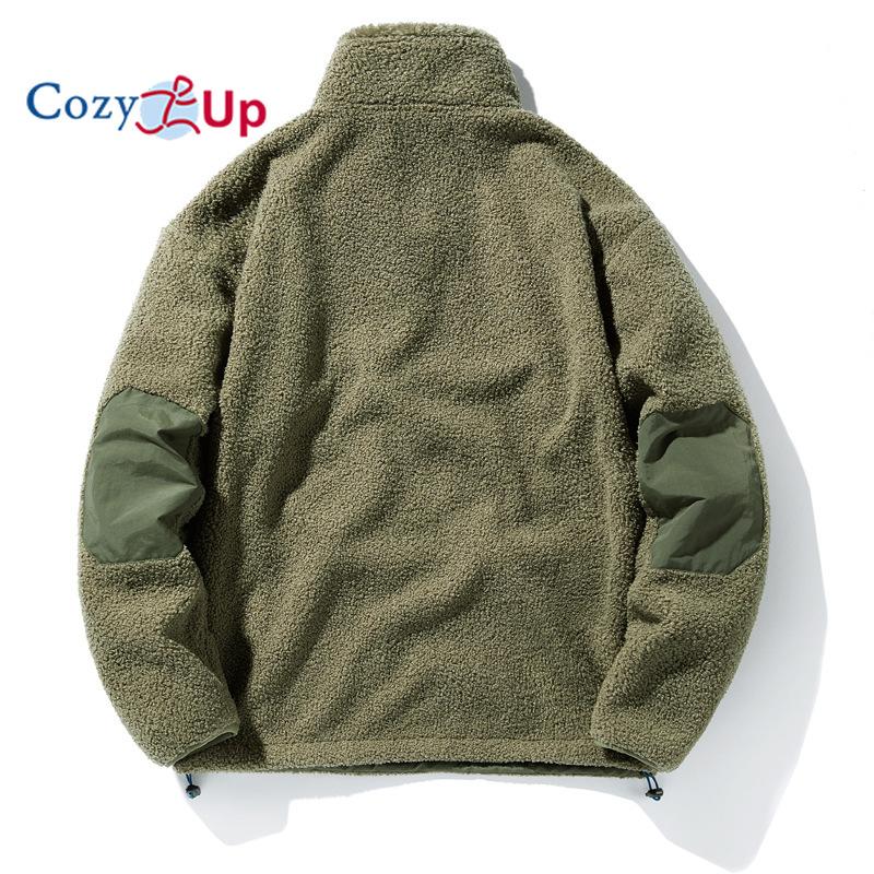 Мужская флисовая куртка Cozy Up с застежкой-молнией на четверть оборота