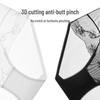 Audifen Women's Ultra-Thin Lace Embroidered Mid-Waist Briefs 2-Pack