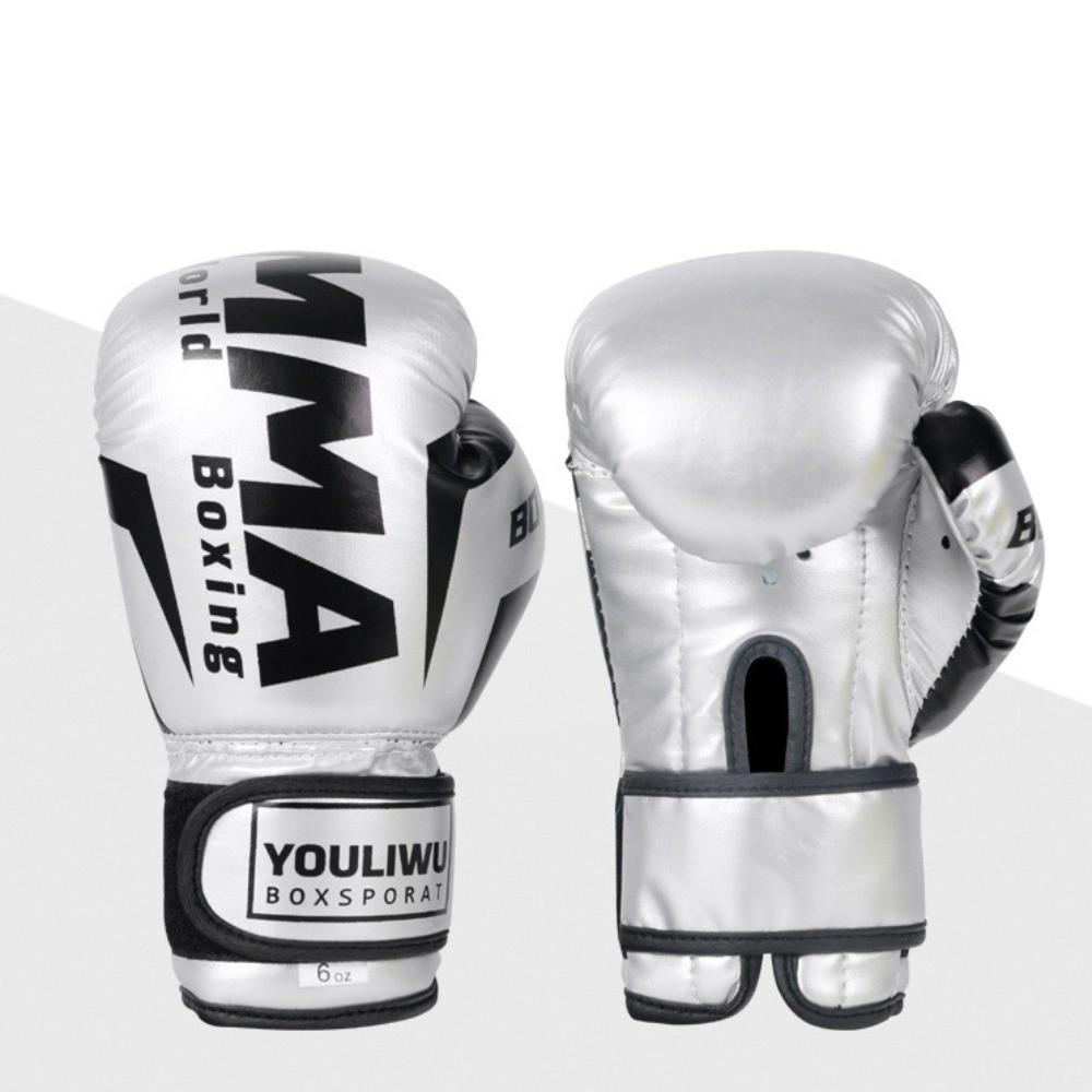 Sponge Padding Kickboxing Gloves Breathable Punching Training Gloves Boxing Gloves Kicking Mitts