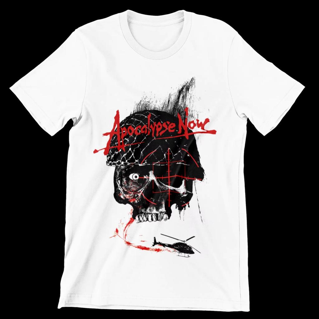 Summer Hot Sale Apocalypse Now Graphic T-shirt Y2K Unisex Lightweight Printed Short Sleeve Casual Outdoor Cotton Tee