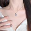 Оригинальное женское ожерелье с каплями воды, осенне-зимняя новинка, интернет-знаменитость, модная цепочка на ключицу из нержавеющей стали с темпераментом
