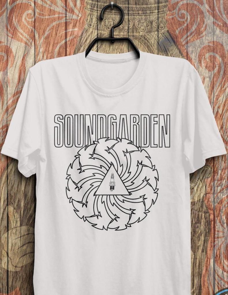Горячая Распродажа НОВЫЙ Soundgarden Винтажный Стиль Унисекс Черная Хлопковая Футболка Мужчины Женщины Streetwear Харадзюку Мода Лето Новая Футболка Свободный Повседневный Оверсайз Топ