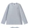 Hello Hipanda, Panda Long-Sleeved Solid Color American Waffle T-Shirt