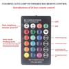 Auto Multi-color Rgb T10 Led Bulbs With Remote Control Car Parking Lights Width Indicator LED Clearance Light MotorcycleSupplies Bulbs 7