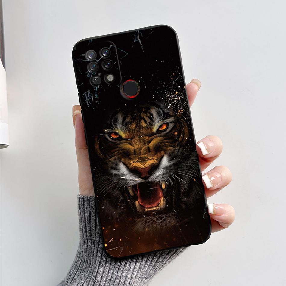 For Tecno Pova Case LD7 LD7j Fashion Marble Cover Matte Phone Case For Tecno Pova Soft Silicone Fundas 6.8'' Back Cover Bumper