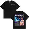 Singer Camilo Tribu Album Tour 2025 Graphic T-shirts Men Women Harajuku 90s Vintage Gothic T Shirt 100% Oversized T-shirt