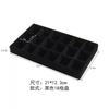 Velvet Jewelry Display Exquisite Jewellery Holder Portable Ring Earrings Necklace Organizer Storage Box Organizator Trays Beige
