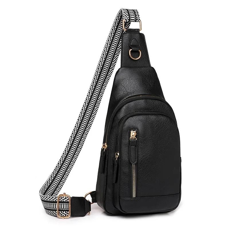 Women Bag Sling Bag for Woman High Quality PU Leather Pack Crossbody Chest Bolsa Feminina Sacs À Main Shoulder Messenger