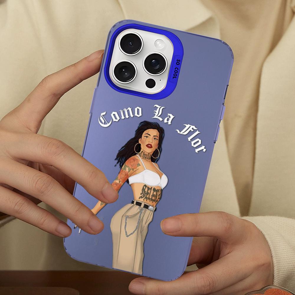 Selena Quintanilla Top Latin Artist 90s Phone Case For IPhone 16 15 14 13 12 11 Pro Max XR XSMAX Matte Shockproof Back Cover